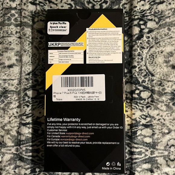 Brand new screen protectors for iPhone 7 Plus 8 plus - Picture 2 of 2